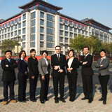 加州米黃、安琪米黃、米黃大理石經典運用之一西安豪享來溫德姆至尊酒店